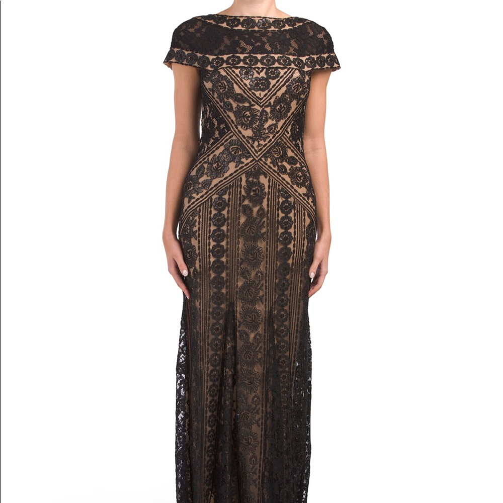 Beaded Illusion Gown